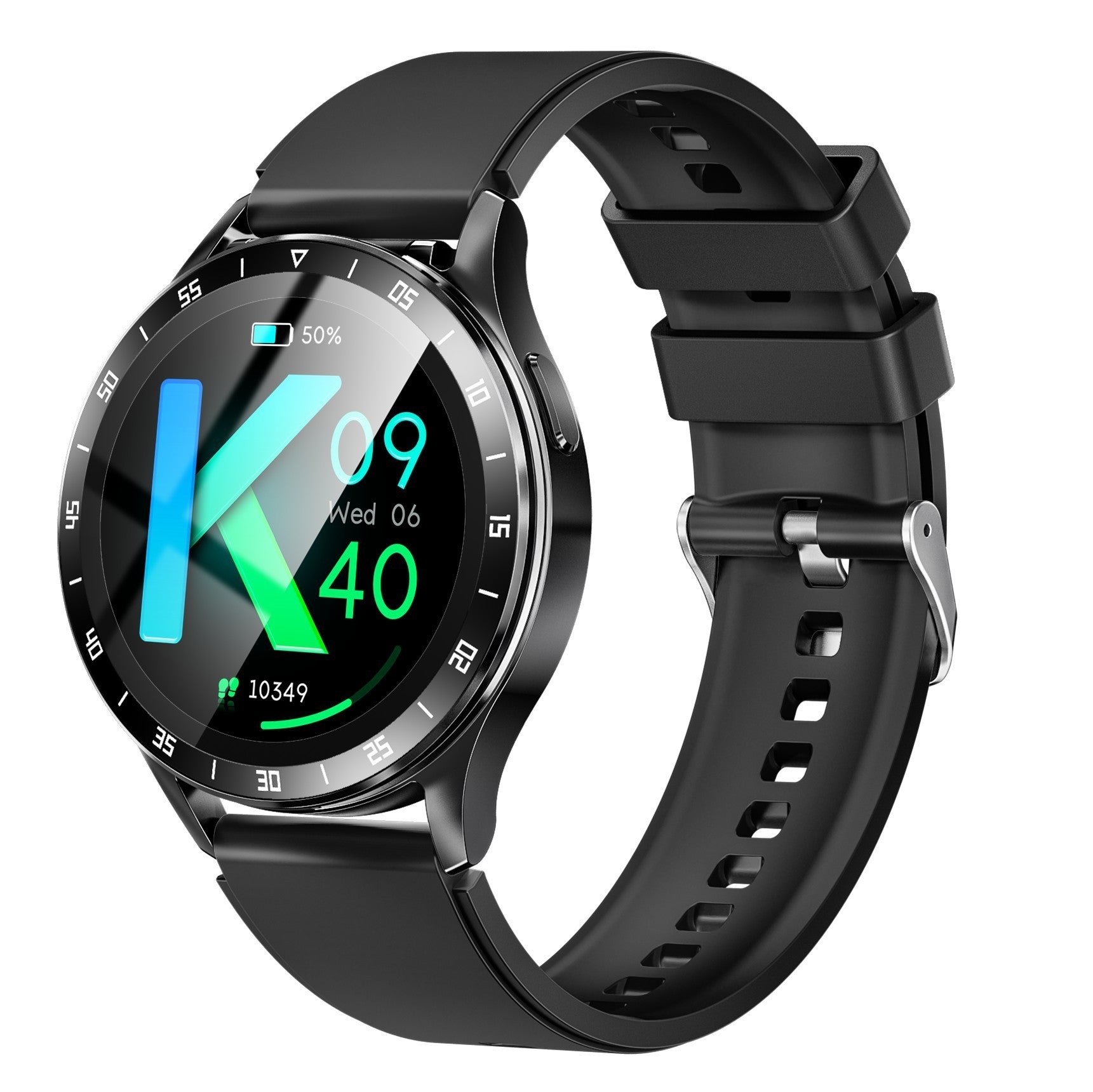 Two-in-one Flip X10 Headset Smart Watch Black Foreign Language Smart Watches electronics round dial smart watch touch screen