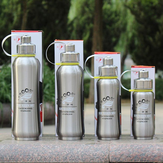 Stainless Steel Water Bottle Vacuum Travel Thermal Cup 18oz Tumblers, Bottles & Glass dinning dinning table home portable bottle stainless steel water bottle