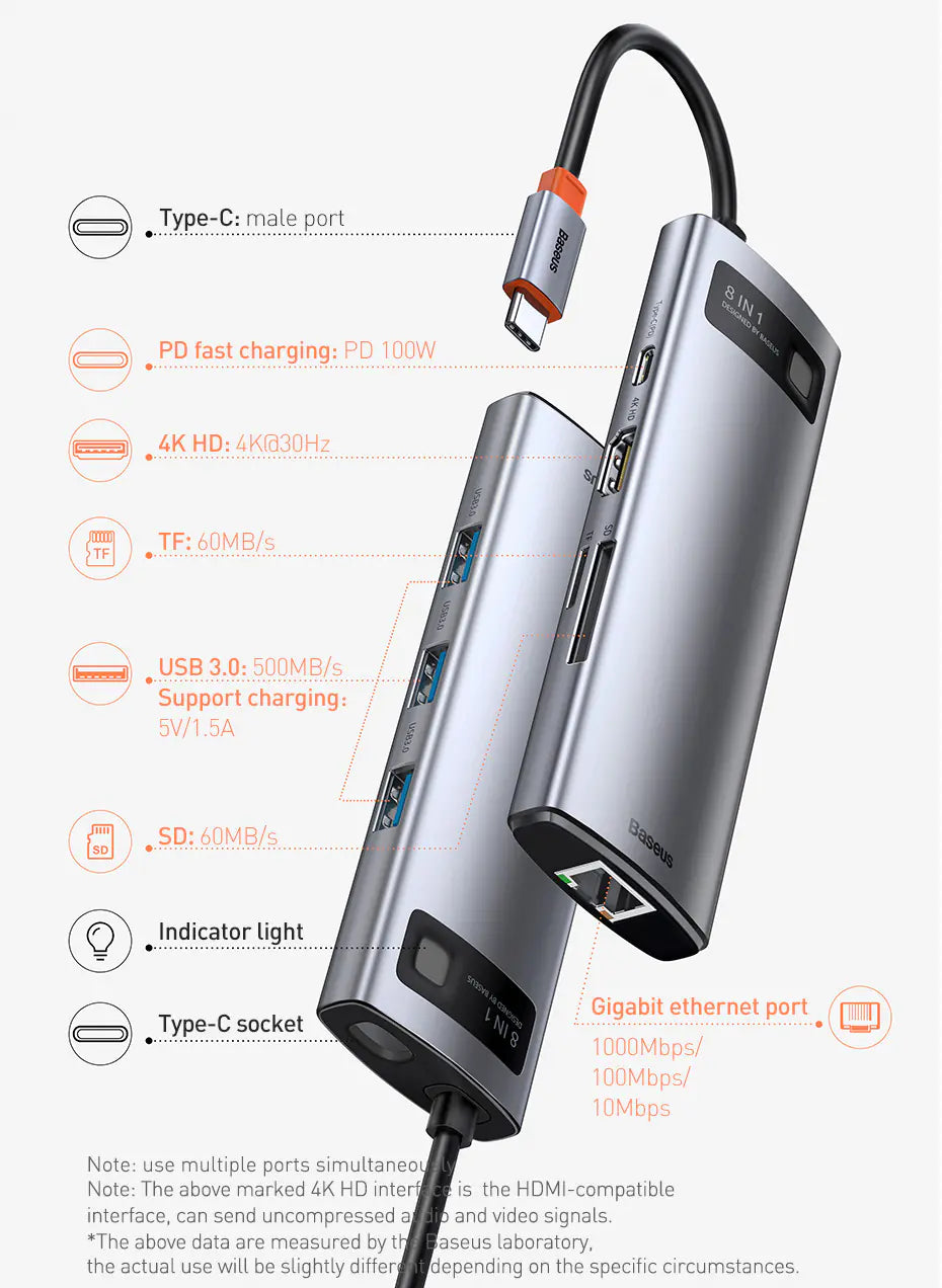 USB C HUB Multiports Electronics Accessories computer Computer Accessories computer table accessories Computers Computers & Accessories Computers & Office Equipment electronics electronics accessories Laptop Laptop Accessories Laptops and Tablets USB C HUB Multiports