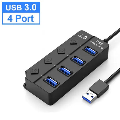 HUB USB 3.0 USB Splitter 2.0 4 In 1 Hub Computer Table & Accessories computer table accessories computer table USB charging multiple ports electronics electronics accessories High Speed HDTV Cable USB multi ports for electronics and devices on the table