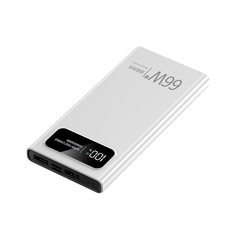 66 W Super Fast Charge Mobile Power Supply 20000 MA Large Capacity Power banks 10000 mAh 120W 20000 mAh 66W battery digital display fast charging high capacity power bank {{ product_collections }} {{ product_description }}