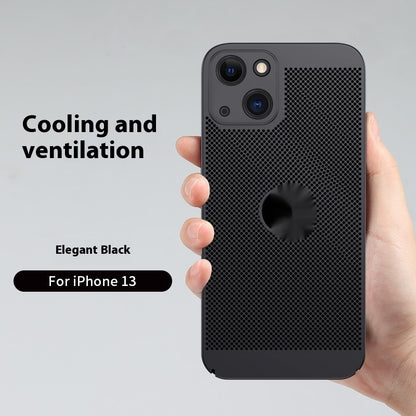 Matte Solid Color Heat Dissipation Phone Case | Drop-Resistant & Fingerprint-Resistant Black iPhone cases breathable heat dissipation iPhone iPhone case luxury new arrival premium {{ product_collections }} {{ product_description }}