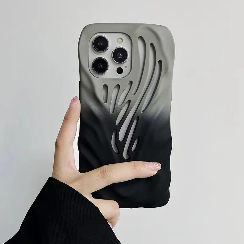 Silicone Heat Dissipation Phone Case for iPhone | Anti-Drop Protection | All-Inclusive Black Grey iPhone cases iPhone iPhone case neew arrival plastic raw silicon soft {{ product_collections }} {{ product_description }}