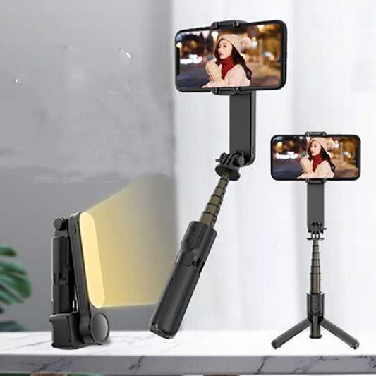 Handheld Gimbal Anti-shake Bluetooth Single-axis Camera Stabilizer Shake Fast For Beauty Fill Light Tripods & Monopods electronics hand stablizer selfie stick selfie tripod tripod tripod selfie tripod video tripods video video accessories video devices