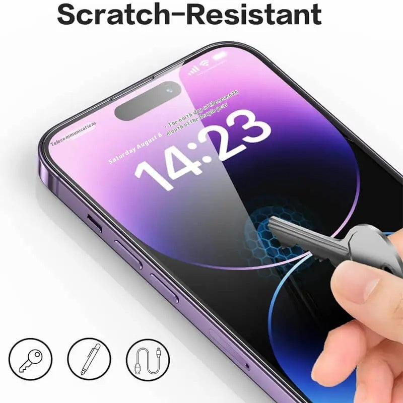 Premium 9D Ultra-Clear Tempered Glass Screen Protector for iPhone | HD, Explosion-Proof, Anti-Fingerprint iPhone Screen Protectors 9H anti scratch iphone privacy screen scratch proof scratch resistant screen screen protector screen protectors tempered tempered glass with screen {{ product_collections }} {{ product_description }}