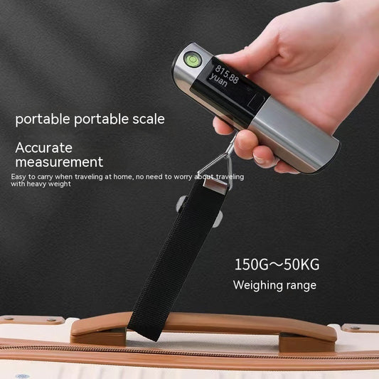 Portable Electronic LCD Luggage Scale 50KG With Horizontal Bubble Scales home luggage New arrival travel weighing {{ product_collections }} {{ product_description }}