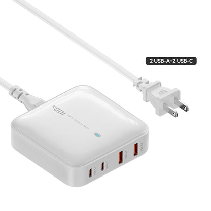 High-Power 67W GaN Pole Charger - Three-Port Fast Charging - USB & Type-C - Available in Black & White White US GaN Chargers 67W C type computer desk top Desktop fast charger fast charging GaN chargers laptop multiport new arriva pd fast charging USB {{ product_collections }} {{ product_description }}