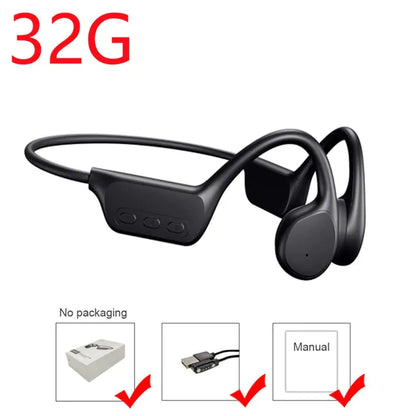 X7 Bone Conduction Headphones Headphones & Earbuds audio Audio & Video Components audio device audio devices Bluetooth 5.2 Bone Conduction Earphone Ear Clip bluetooth headphones bone conduction certified headphone electronics Electronics & Gadgets electronics accessories fashion headphone headphone headphones swimming