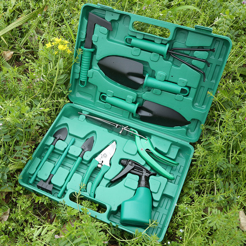 Ten-piece gardening tool set Garden Tools garden tools home shovel set shovel set with bag