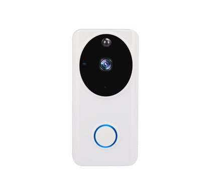 Video doorbell mobile phone video intercom surveillance camera White Doorbells Doorbell doorbell with camera doorbell with mobile connected camera doorbell with wifi connected camera home home security Intercom security Security Camera