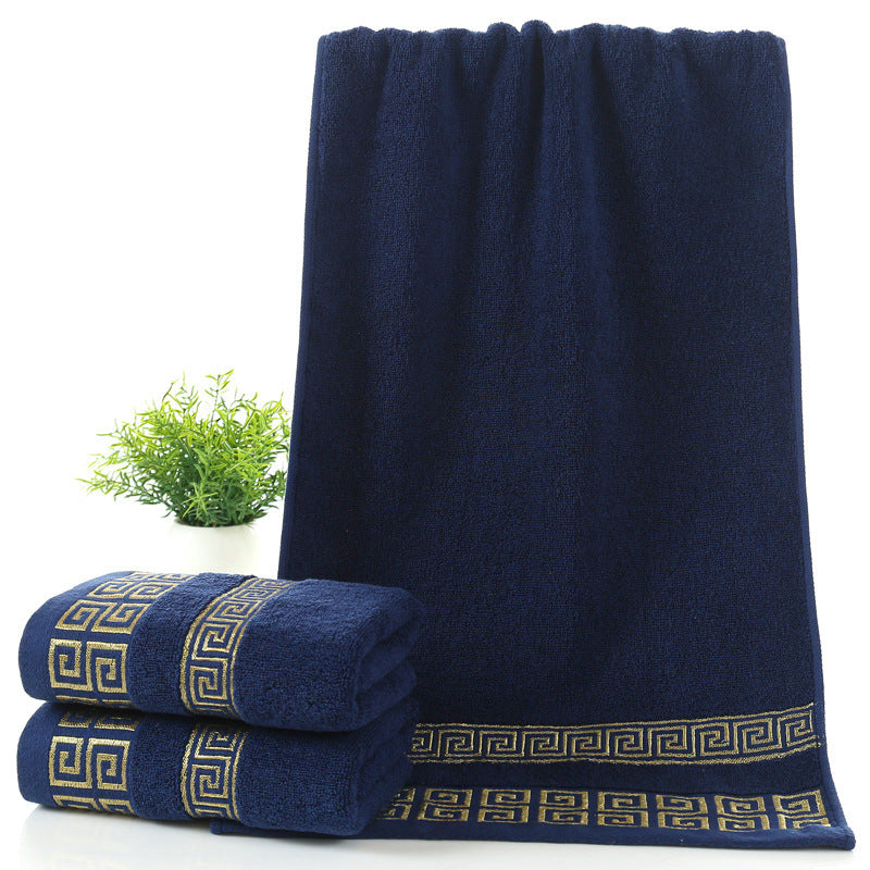 Gao Yang cotton towel Blue Towels bath towel Bedding and towels best drying bath towel cotton towels Home towels