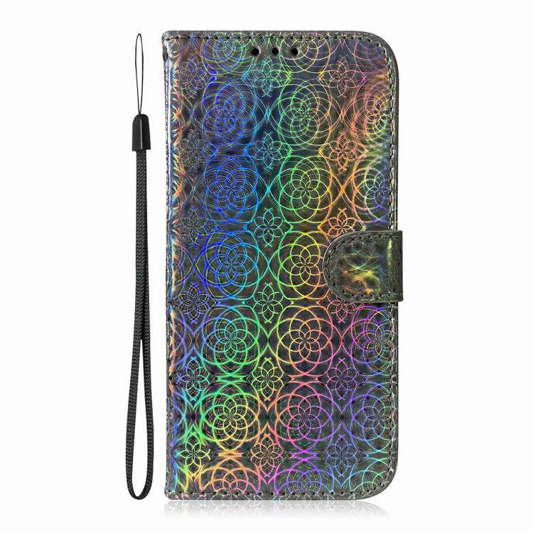 Holographic Phone Wallet For Samsung Silver Mobile Phone Cover & Protectors electronics mobile phone case mobile phone cover phone safety protection samsung