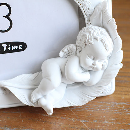 Sleeping Angel Resin Photo Frame Creative Photo Frame Photo frames decor home photo frames