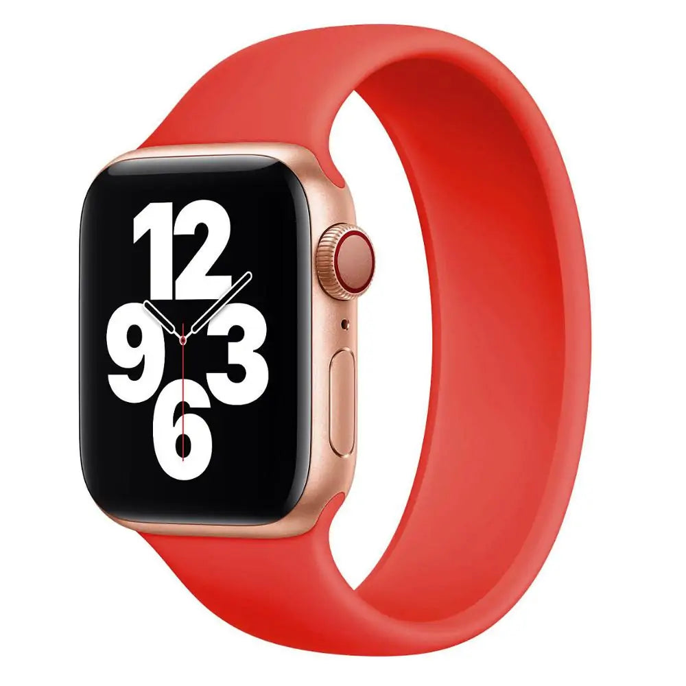 Elevate Your Apple Watch Experience Red Large (156mm-200mm) Width: 42-44mm Apple Watch Bands apple watch apple watch band apple watch strap designer new arrival stylish {{ product_collections }} {{ product_description }}