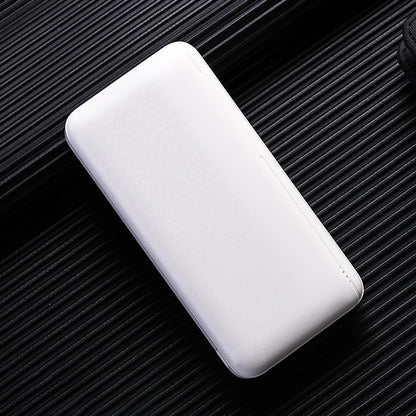 Power Bank Light Display Screen Display Vest Coat Ultra-thin Portable Power Source White 10000 MA Power Banks C Type Dual electronics portable power bank USB