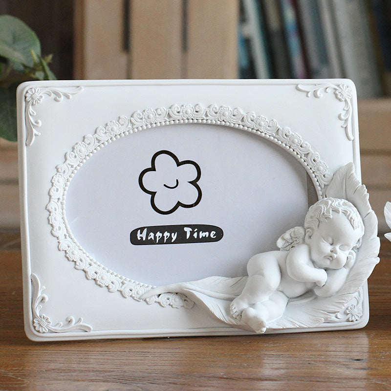 Sleeping Angel Resin Photo Frame Creative Photo Frame Photo frames decor home photo frames