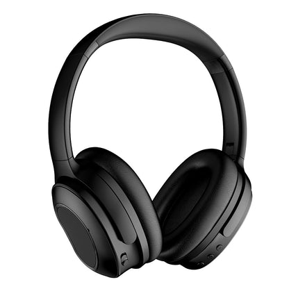 Head-mounted noise-canceling wireless headset ANC active noise-canceling Bluetooth headset wireless high-power headset black Headphones & Earbuds anc bluetooth ear comfort headphone noise cancellation soft wireless