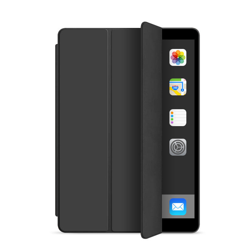 Compatible with Apple, New ipad silicone protective cover flat case Black 0 apple iPad iPad case iPad cover silicone support {{ product_collections }} {{ product_description }}