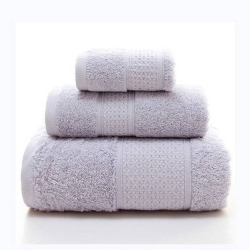 Pure cotton thickened bath towel Grey 70X140 1pc Towels bath towel Bedding and towels best drying bath towel cotton towels Home towels