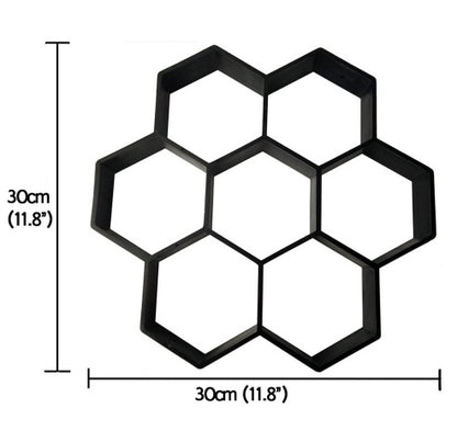 Ultralight diy garden paving mould hexagonal fancy mould Home and Garden garden garden decoration home pavement blocks