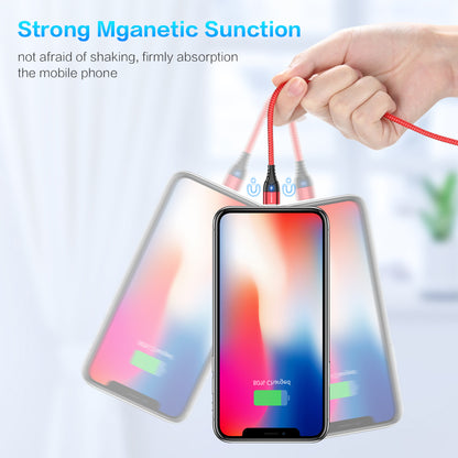 Compatible with Apple , Magnetic USB Cable Charger Charging Cables C type c type charging cable cable charging cable electronics electronics accessories fast charging magnetic USB