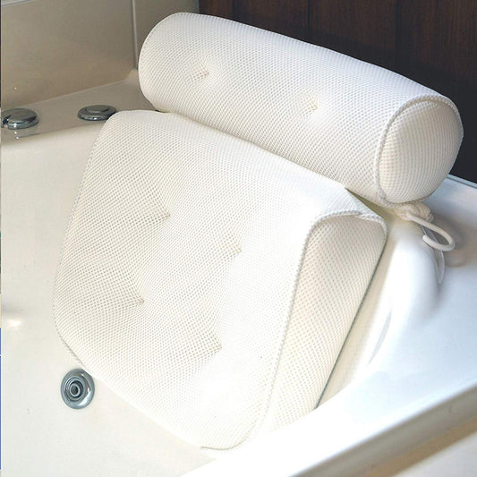 Bathroom Suction Cup Pillow 3D Mesh Bath Pillow SPA Pillow Bathtub Pillow Cushion Bathroom Items Bathroom bathroom accessories bathroom items bathtub pillow home pillow