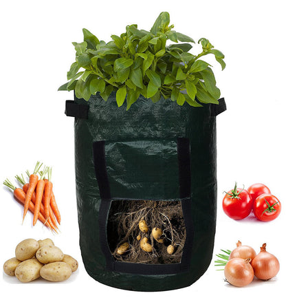 PE cloth garden planting bag Plant Pots garden home plant bag plant pots potato pot pots for the garden