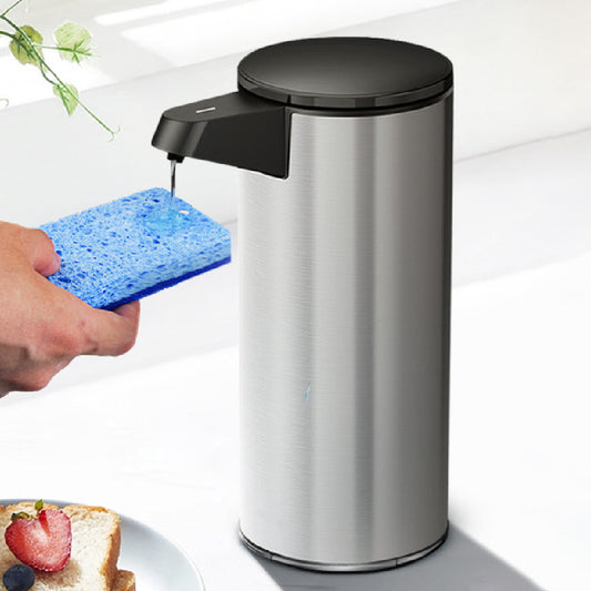 Automatic Sensor Hand Sanitizer Soap Dispenser AC1333 Brushed style USB Soap Dispenser dispenser home kitchen accessories kitchen appliances Kitchen Gadgets kitchen items