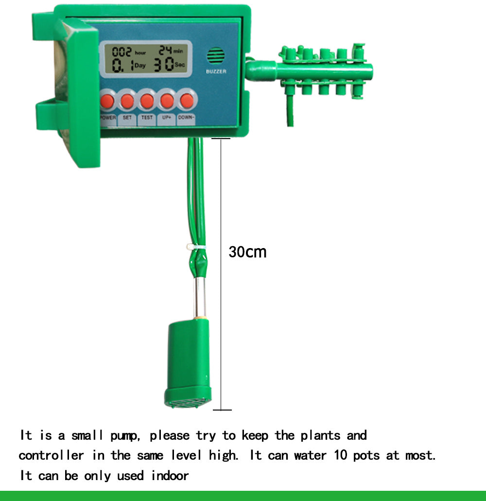 Automatic Micro Home Drip Irrigation Watering Kits System Sprinkler with Smart Controller for Garden Water Devices garden garden tools home pot drip sys water drip sys water system