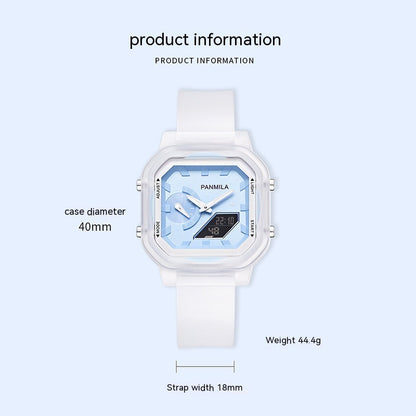 Multifunctional Student Electronic Watch Luminous Casual Jelly Silicone Watch Smart Watches electronics smart watch