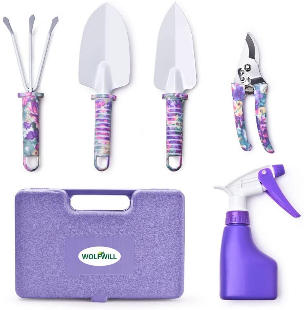 Gardening planting tool set Purple Q5pcs Garden Tools garden garden tools gardening tools home shovel set