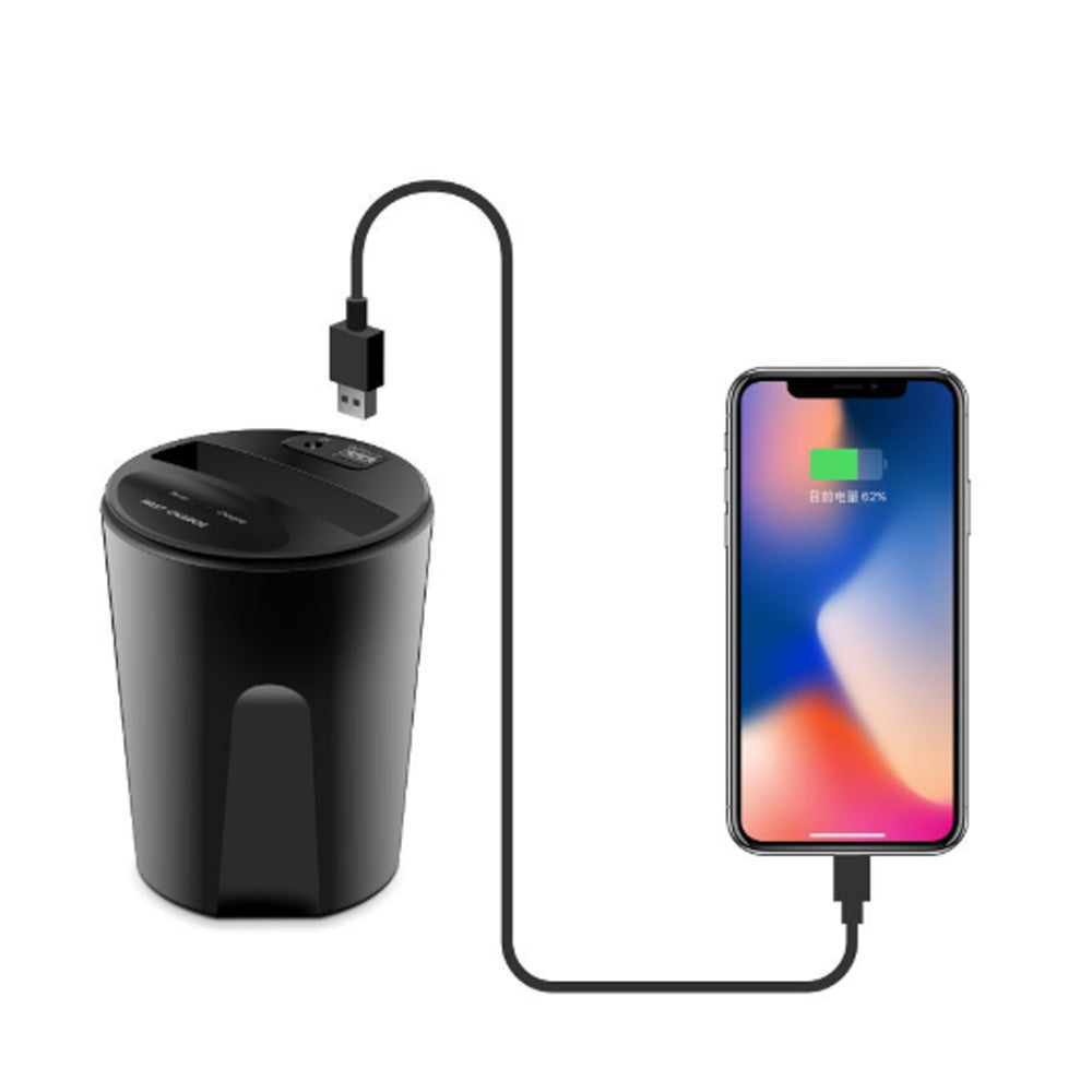 Car Multifunctional 2 in 1 Wireless Charger | Efficient Charging On-the-Go Mobile chargers for cars ash car charger fast charger multiport tray wireless {{ product_collections }} {{ product_description }}