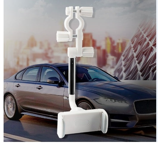 Universal Car Mobile Phone Holder – 360° Rotation for Rearview Mirror and Front Seat Back Mobile phone holders Car Bracket for Mobile Phones Car Phone Holder Hands-Free Phone Holder Rearview Mirror Phone Holder Snap-On Navigator Holder Universal Car Phone Mount {{ product_collections }} {{ product_description }}