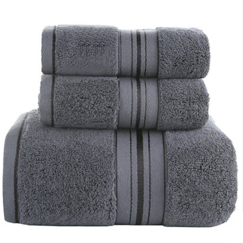 Cotton Towel Bath Towel 3 3 Piece Towel 6 6 Piece Towel Wholesale Towel Sets Dark Grey Towels bath towel Bedding and towels best drying bath towel cotton towels Home towels