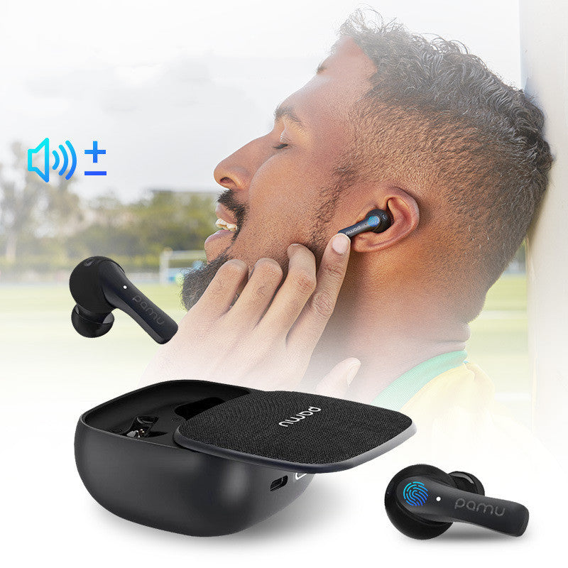 True Wireless Dual-Mic Noise Reduction Pie Bluetooth Headset 0 ANC audio electronics headphones in ear mic noise cancellation