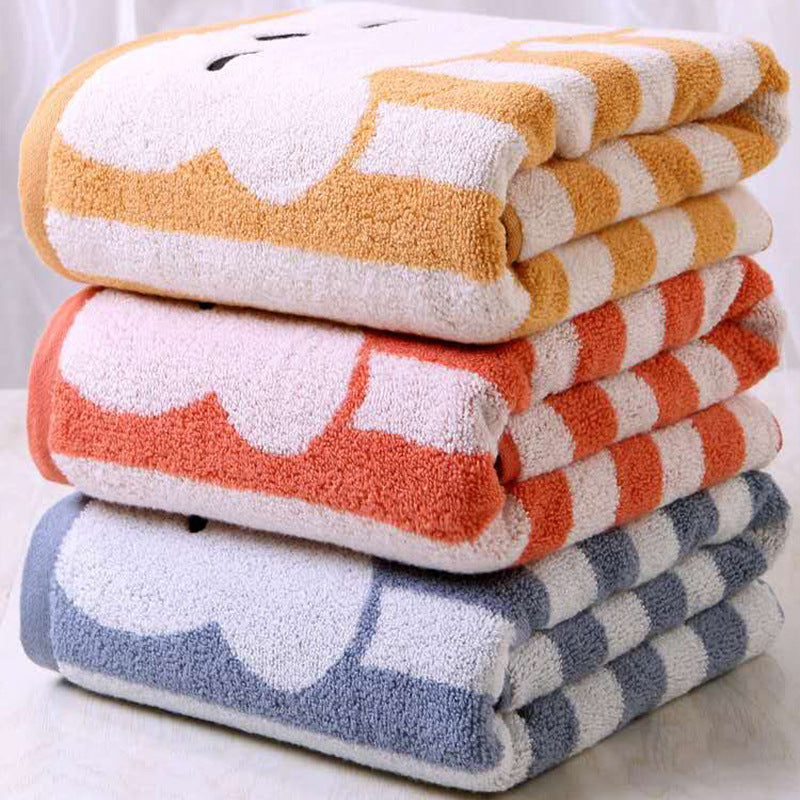 Cartoon Bath Towel Soft Absorbent Multicolor Baby Bath Towel Towels baby towel bath towel home towel towel for kids