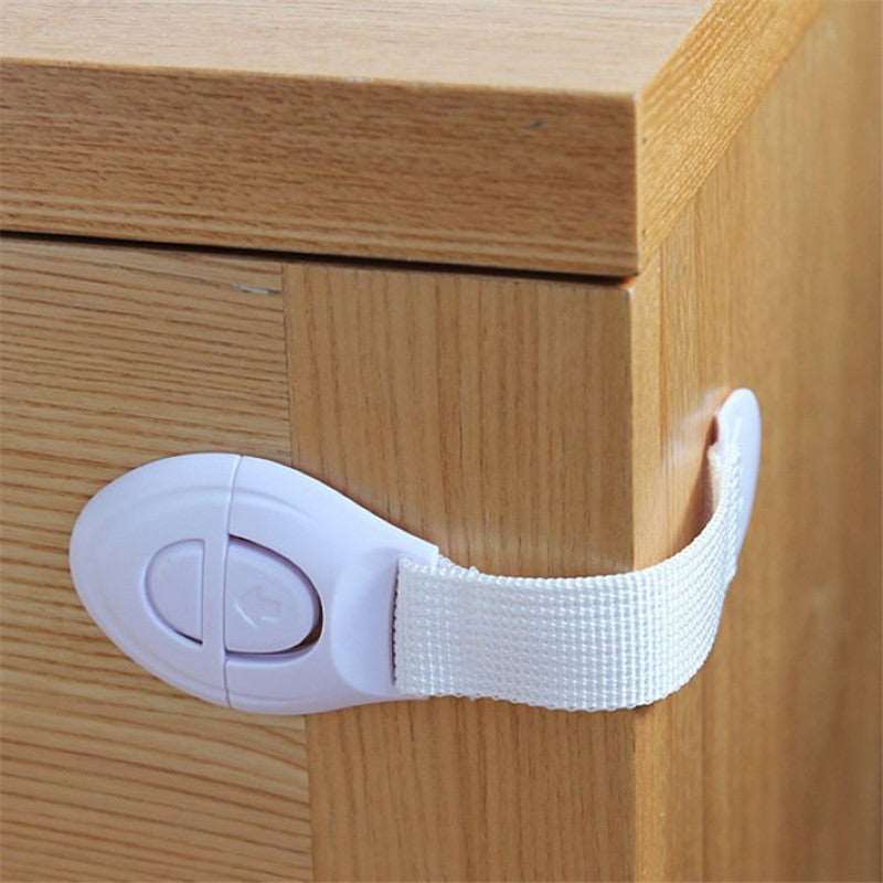 Child Safety Lock for Drawer White 1PCS Furniture Protectors anti pintch door safety card anti pintch door safety stopper child safety drawer drawer safety lock home Home & Garden Home and Garden Home Appliances