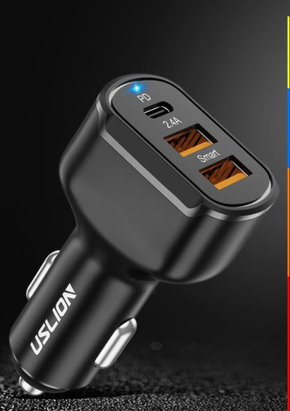 Mobile Phone Fast Charging Car Charger – Efficient and Reliable Power on the Go Mobile chargers for cars car charger with USB-C Dual USB Car Charger Fast Charge Multi-USB Charger fast charger mobile charger Mobile Charger for Car mobile charger for cars multi port USB Car Charger vehicle mobile charger {{ product_collections }} {{ product_description }}