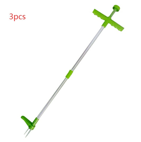 Simple Artifact For Road Gap Weeding Hook Style A 3pcs Garden Tools garden garden tool home longs prong grab weed puller