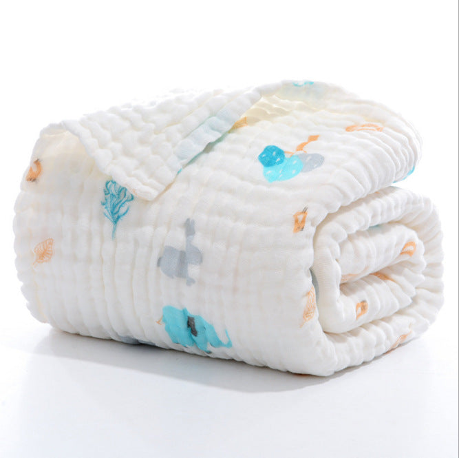 Baby Towel, Children's Pure Cotton Gauze Bath Towel, Six Layer, Pure Cotton and Super Soft Bath Towel A Towels baby towel bath towel Bedding and towels home towel