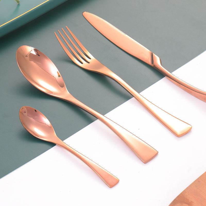 Stainless Steel Cutlery Cutlery Set Creative Western Tableware 3 style Cutlery Set cutlery set dinning table fork home knife spoon