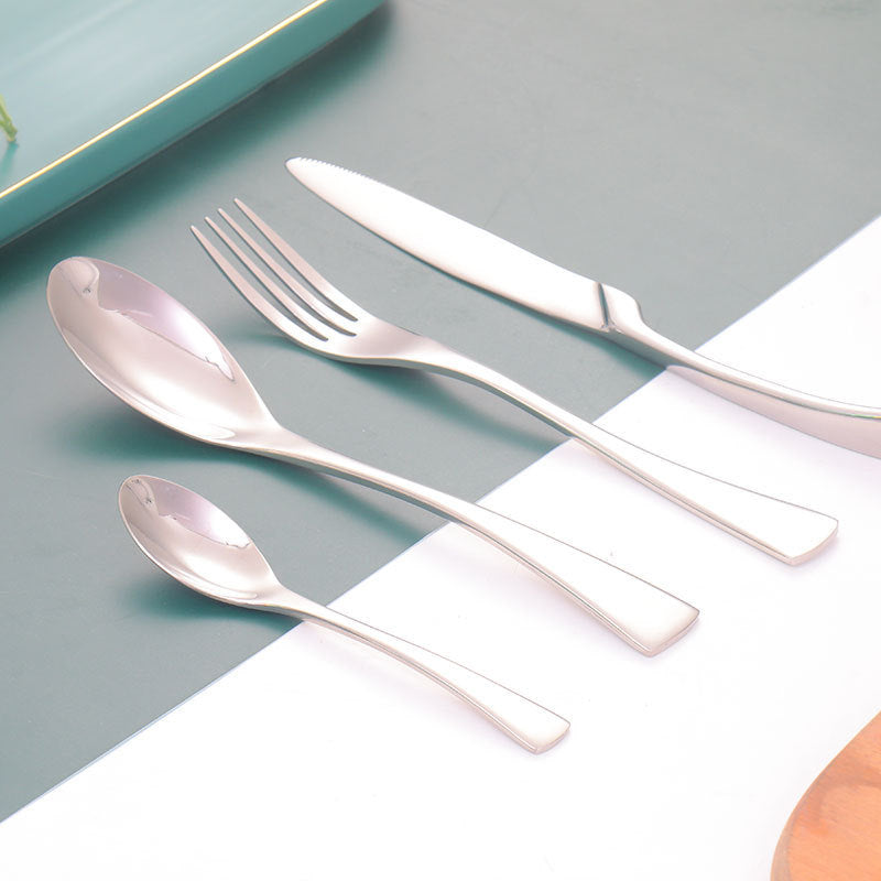 Stainless Steel Cutlery Cutlery Set Creative Western Tableware 5 style Cutlery Set cutlery set dinning table fork home knife spoon