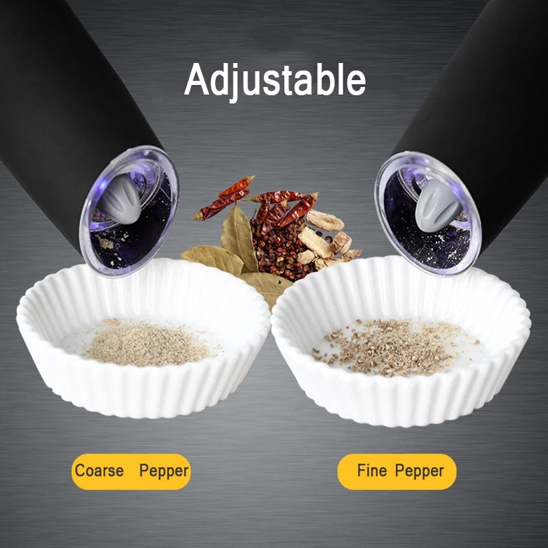 Electric Gravity Pepper Grinder Salt Grinder Adjustable Coarseness Spice grinder dinning table kitchen kitchen accessories kitchen gadgets pepper grinder salt grinder spice grinder {{ product_collections }} {{ product_description }}