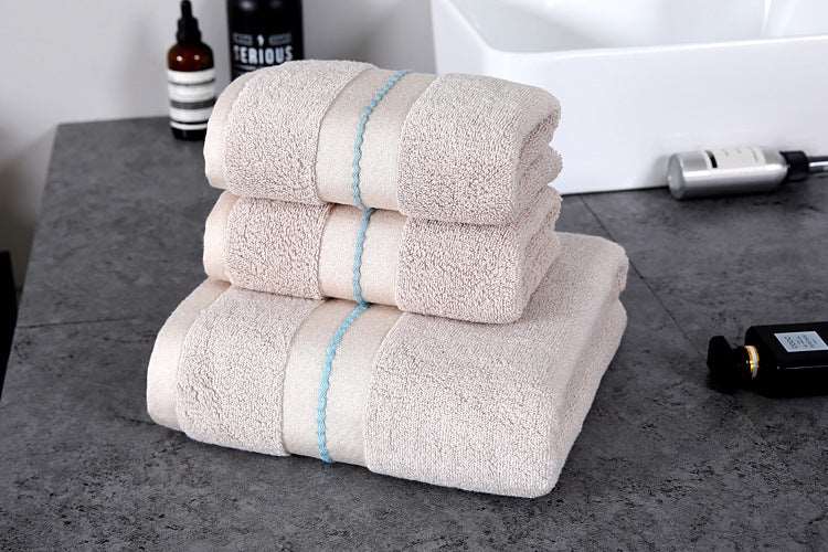 24 Style Premium Cotton Hand Towel Hotel Swimming Towel Beige Towels bath towel Bedding and towels best drying bath towel cotton towels Home towels