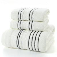 Household Pure Cotton Towel Towel Bath Towel White Set Cm Towels bath towel Bedding and towels best drying bath towel cotton towels Home towels