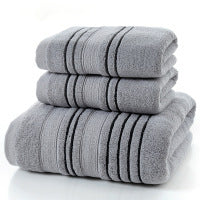 Household Pure Cotton Towel Towel Bath Towel Gray Set Cm Towels bath towel Bedding and towels best drying bath towel cotton towels Home towels