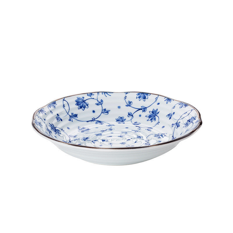 Japanese-style Ceramic Bowls And Plates For Household Ramen Noodles Deep dish Big Dinner Sets bowls dinner plates dinner set home plates