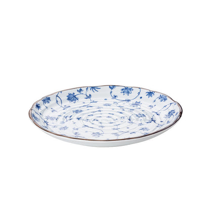 Japanese-style Ceramic Bowls And Plates For Household Ramen Noodles Flat plate Big Dinner Sets bowls dinner plates dinner set home plates