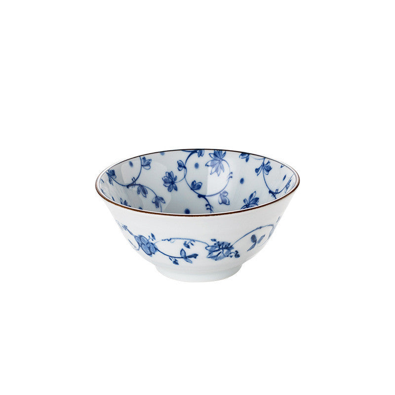 Japanese-style Ceramic Bowls And Plates For Household Ramen Noodles Round bowl Big Dinner Sets bowls dinner plates dinner set home plates