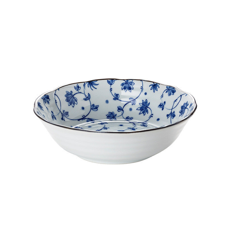 Japanese-style Ceramic Bowls And Plates For Household Ramen Noodles Bowl Increase Dinner Sets bowls dinner plates dinner set home plates